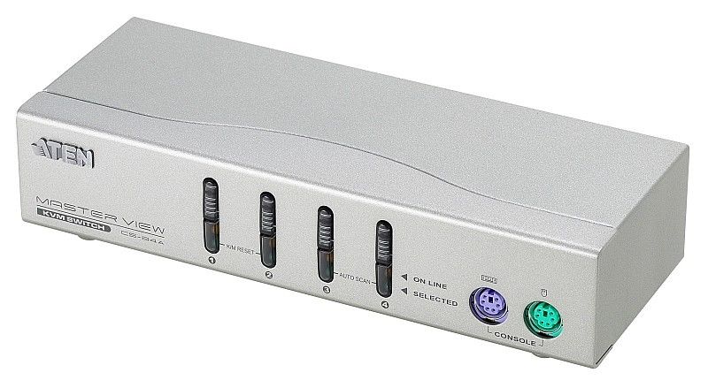 【新品/取寄品/代引不可】KVM取り替えっこ(4界面/有線テレビ付) CS-84A/ATEN