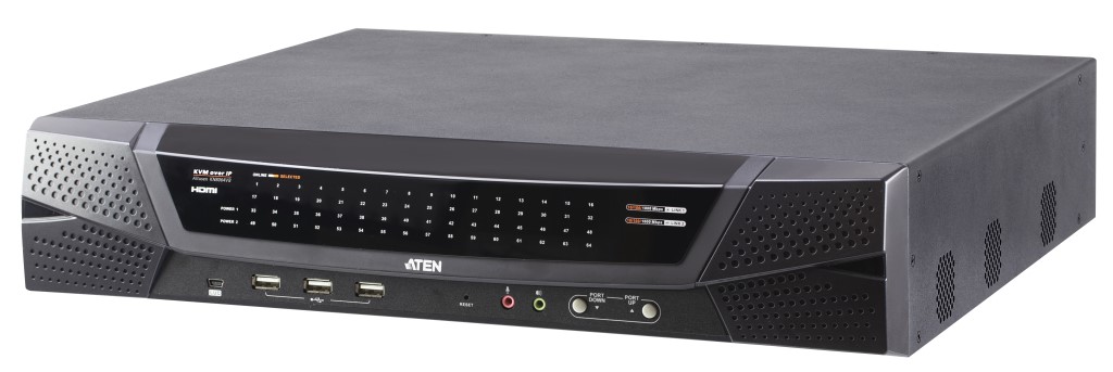 【新品/取寄品/代引不可】8ユーザー 64ポート IP-KVMスイッチ(マルチインターフェース対応) KN8064VB/ATEN