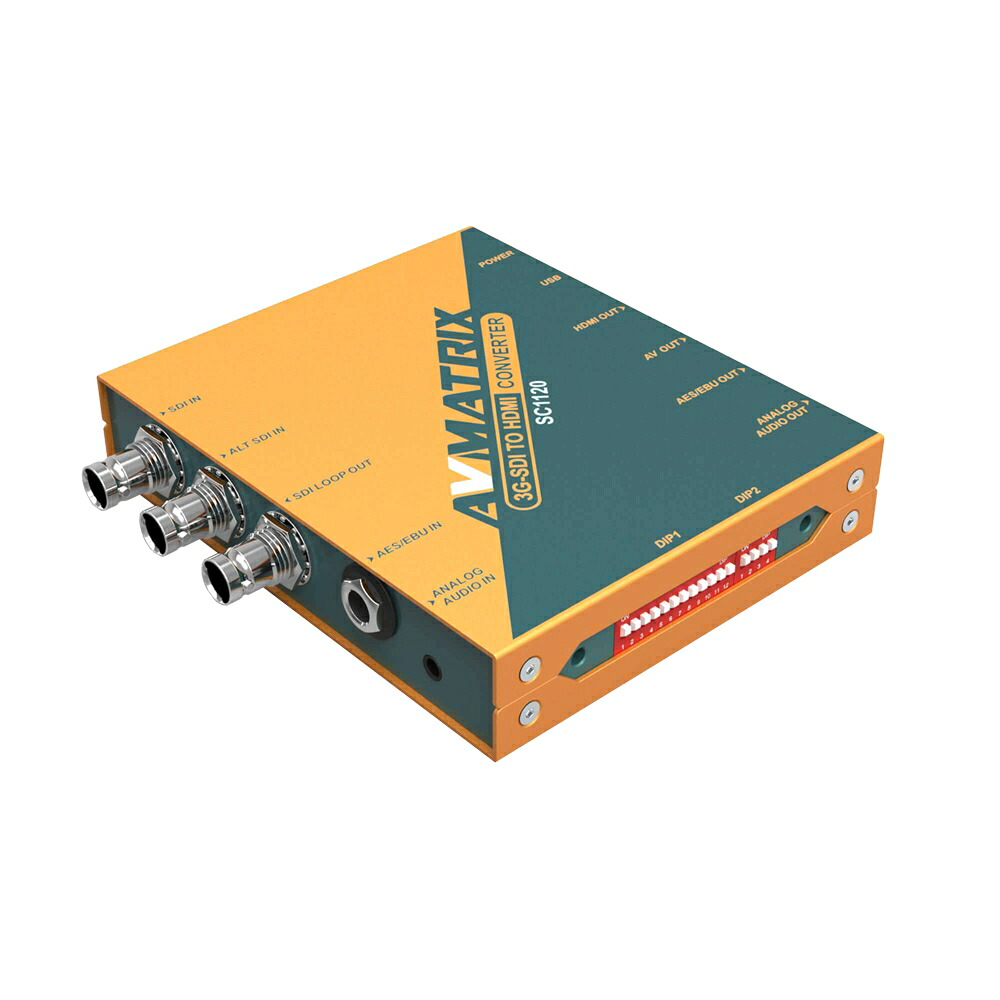 【新品/取寄品/代引不可】3G-SDI to HDMI/ビデオスケーリングコンバーター SC1120| Outlet Plaza