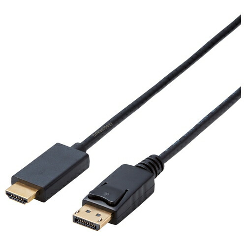 【新品/取寄品/代引不可】変換ケーブル/DisplayPort-HDMI/2.0m/ブラック CAC-DPHDMI20BK