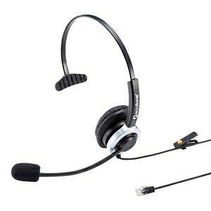 【新品/取寄品/代引不可】電話を掛ける用上端仕掛ける(片耳印字機) MM-HSRJ02