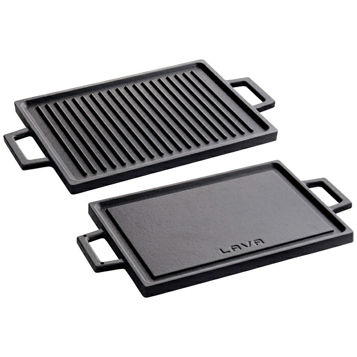 【新品/取寄品/代引不可】【カタログ商品】ワンステップ LAVA リバーシブルグリル