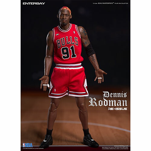 【限定再生産】[エンターベイ] リアルマスターピース NBAコレクション デニス・ロッドマン 1/6 コレクティブル フィギュア