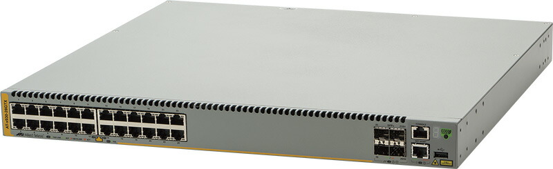 【新品/取寄品/代引不可】AT-x930-28GTX [10/100/1000BASE-Tx24、SFP+拡張スロットx4] 1618R
