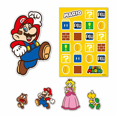 【未使用】 スーパーマリオ　ソフトキャリーケース　ステッカー　7セット　14枚 スーパーマリオブラザーズ キャリーケース 2色セット - メルカリ