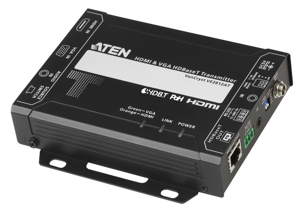 【新品/取寄品/代引不可】HDMI \u0026 VGA HDBaseTトランスミッター(POH、4K相応う)HDBaseT Class A VE2812AT/ATEN