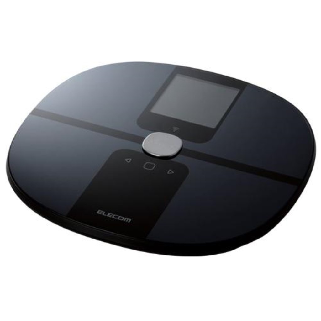 【新品/取寄品/代引不可】ELECOM エクリア体組成計/Wifi接続対応/ブラック HCS-WFS03BK エレコム 体重計