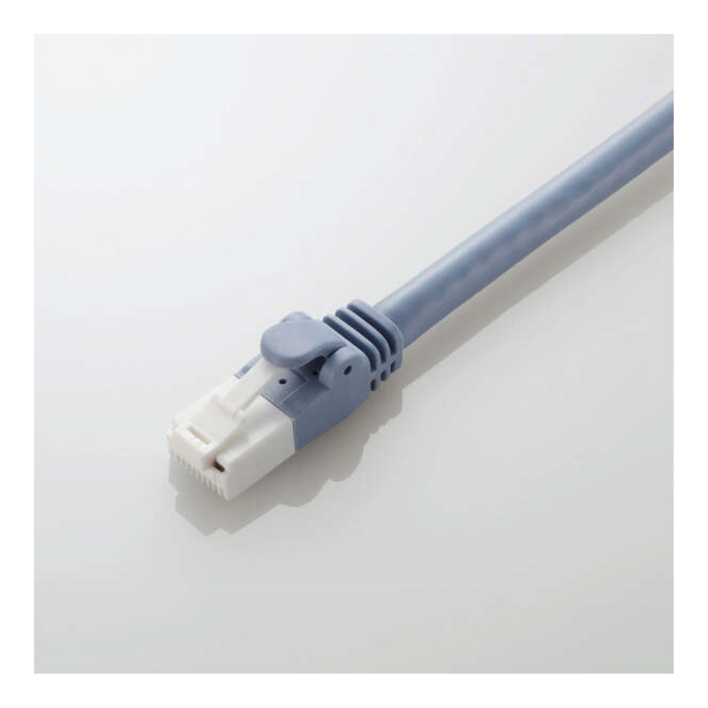 【新品/取寄品/代引不可】LANケーブル/CAT6A対応/EU RoHS指令準拠/爪折れ防止/簡易パッケージ仕様/30m/ヨリ線/ブルー LD-GPAT/BU30/RS