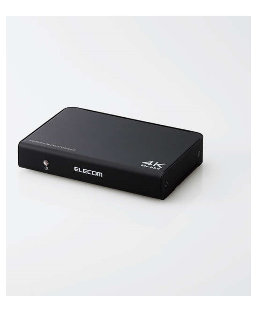 【新品/取寄品/代引不可】HDMI分配器/4K60p対応/1入力/2出力 VSP-HDP12BK