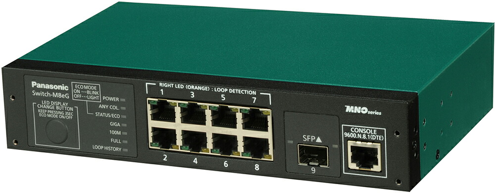 【新品/取寄品】Switch-M8eG PN28080K [グリーン/ブラック]｜ Ｏutlet Ｐlaza
