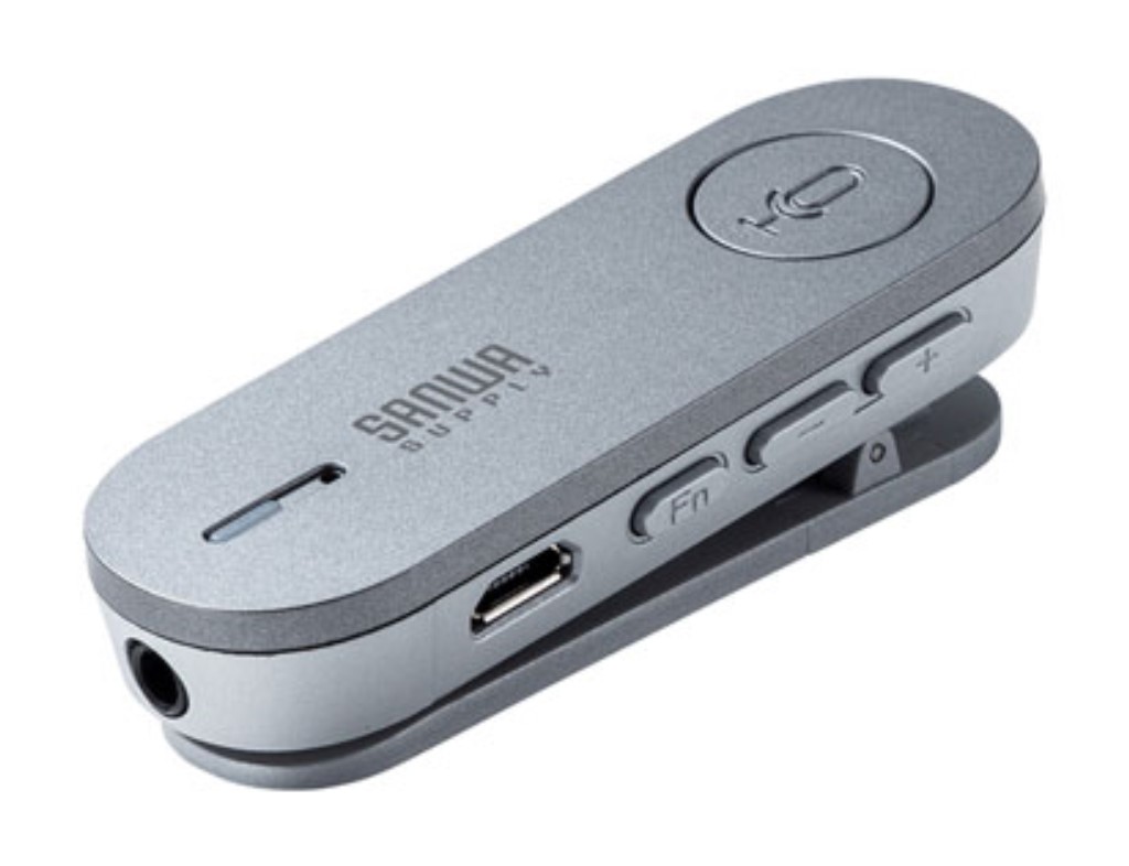 【新品/取寄品/代引不可】Bluetoothスピーカーフォン(クリップ式マイクのみ) MM-BTMSP3CL