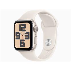 【新品/店卸し資産あり】Apple Watch SE 第2時人 GPSひな形 40粍 MXEF3J/A [スターライトスポーツバンド S/M] アップルウォッチ