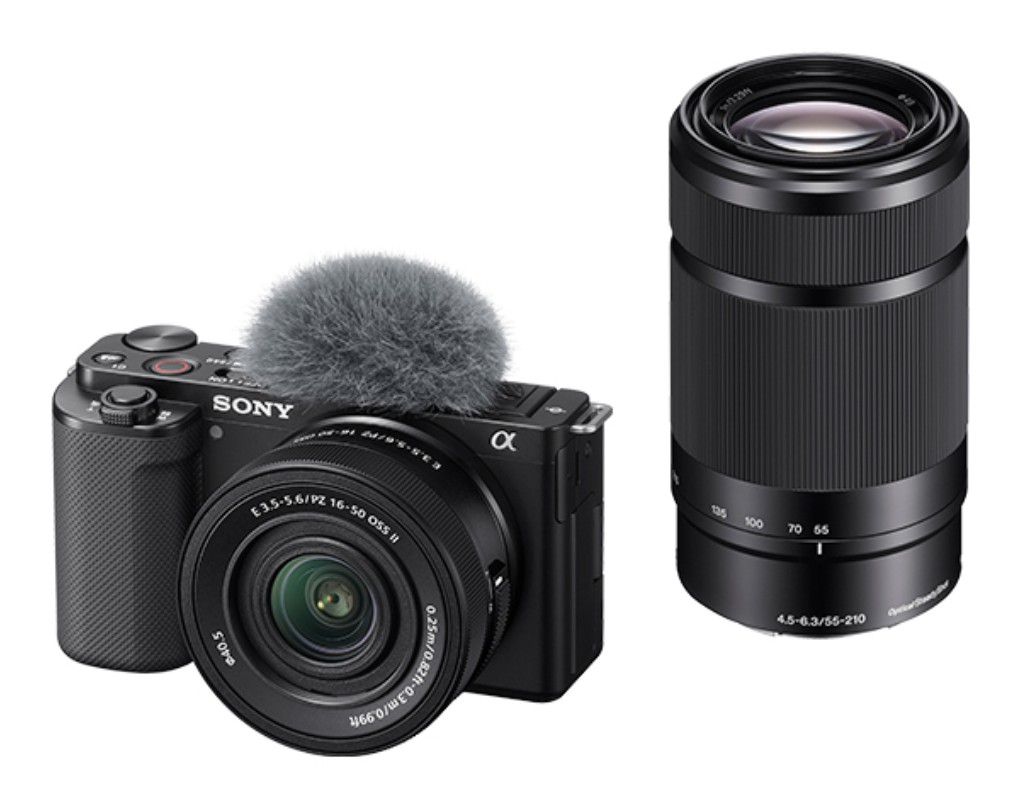 SONY VLOGCAM ZV-E10X ダブルズームレンズキット 黒いこと ソニー デジタル一眼写真機