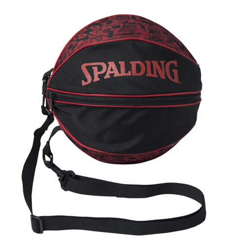 まとめ買い特価 新品 在庫あり バスケットボールが1個収納可能な ボールバッグ 49-001GR グラフィティ レッド オープニング大セール