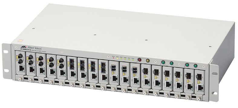 【新品/取寄品/代引不可】AT-MMCR18 [MMC2000/200用19インチラックマウントキット] 3765R