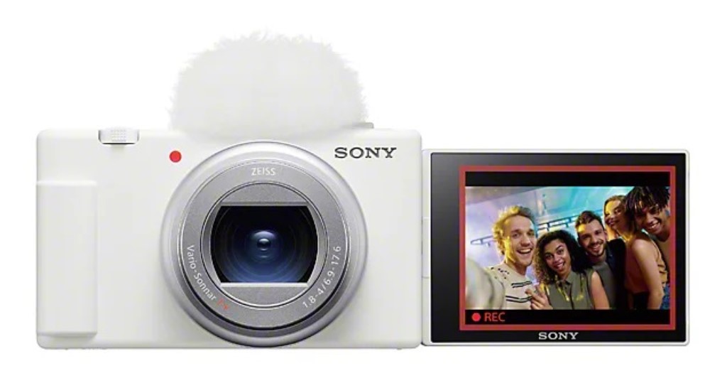 SONY VLOGCAM ZV-1M2 白いこと 水晶体一体型デジタル写真器 ソニー