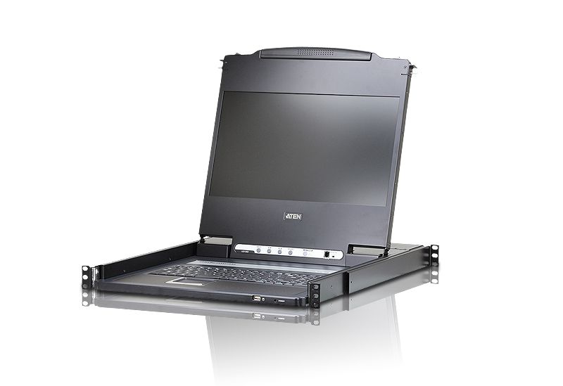 【新品/取寄品/代引不可】17.3インチフルHDワイド対応LCD一体型コンソールドロワー ロングレールキット付属 CL6700MWJJL/ATEN