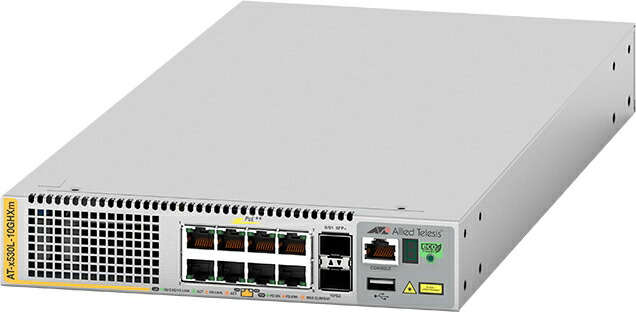 【新品/取寄品/代引不可】AT-x530L-10GHXm-Z7[100/1000/2.5G/5GBASE-Tx8(PoE-OUT)、SFP+拡張スロットx2(持参判定基準保護すること7年付)] 4727RZ7