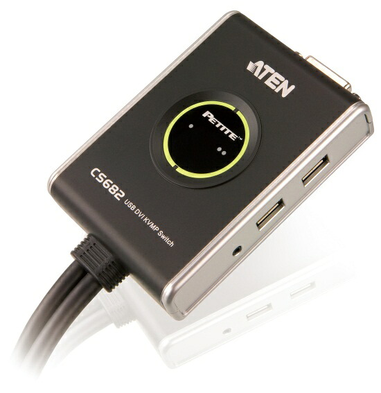 【新品/取寄品/代引不可】2界面USBKVM取り替えっこ CS682/ATEN