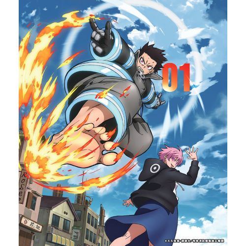 【新品/取寄品】炎炎ノ消防隊 弐ノ章 Blu-ray 第1巻画像