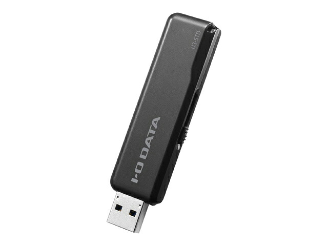 【新品/取寄品/代引不可】USB 3.1 Gen 1(USB 3.0)/USB 2.0対応 スタンダードUSBメモリー ブラック 128GB U3-STD128GR/K