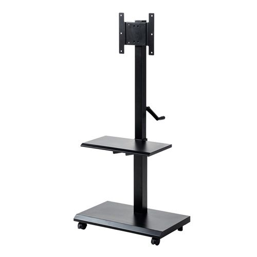 【新品/取寄品/代引不可】壁寄せ手動上下昇降液晶ディスプレイスタンド CR-LAST24｜ Ｏutlet Ｐlaza
