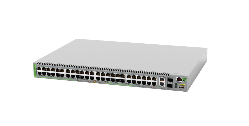 【新品/取寄品/代引不可】AT-GS970EMX/52[10/100/1000BASE-Tx24、SFP/SFP+x2、1/2.5/5/10GBASE-Tx2] 4660R