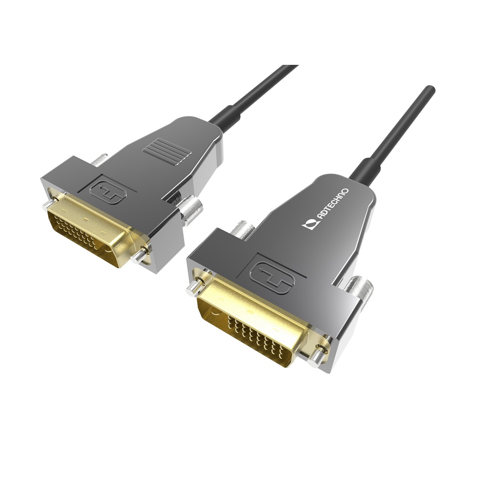 【新品/取寄品/代引不可】AVMATRIX 高強度アクティブ光ファイバ DVI-D ケーブル 100m ADG-100M| Outlet Plaza