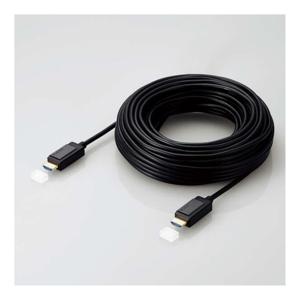 【新品/取寄品/代引不可】長尺HDMI有線テレビ/アクティブオプティカル/4K相応う/無給電手合い/20m DH-HDLOA20BK