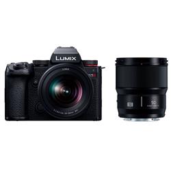 【新品/取寄品】Panasonic LUMIX DC-S5M2W ダブルレンズキット フルサイズミラーレス一眼カメラ パナソニック