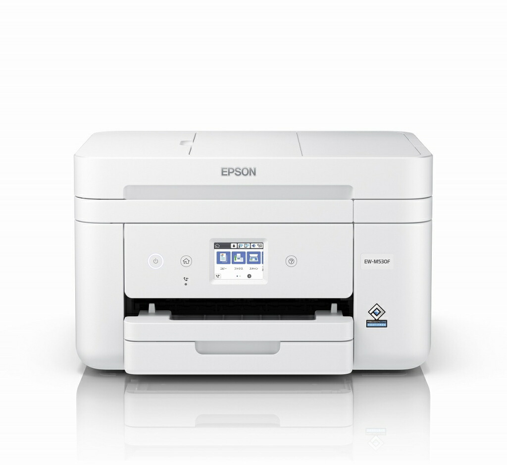 【新品/取寄品/代引不可】EPSON ハラリオ EW-M530F Colorio /A4色つやインクジェット練りあわせる機/4色/2.4型タッチパネル/無線電話ローカルエリアネットワーク/有線ローカルエリアネットワーク