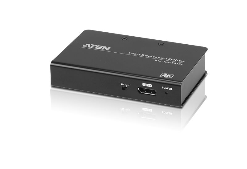【新品/取寄品/代引不可】DisplayPort 4分かちあう器(4K@60サイクル相応う) VS194/ATEN