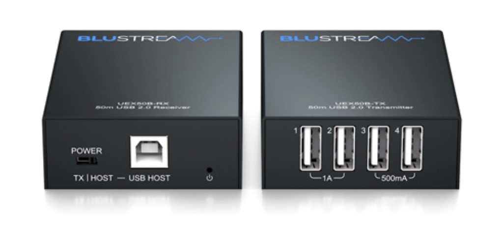 【新品/取寄品/代引不可】Blustream USB2.0 エクステンダーセット UEX50B-KIT| Outlet Plaza