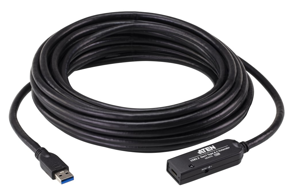 【新品/取寄品/代引不可】10M USB 3.2 Gen 1 エクステンダーケーブル UE331C/ATEN