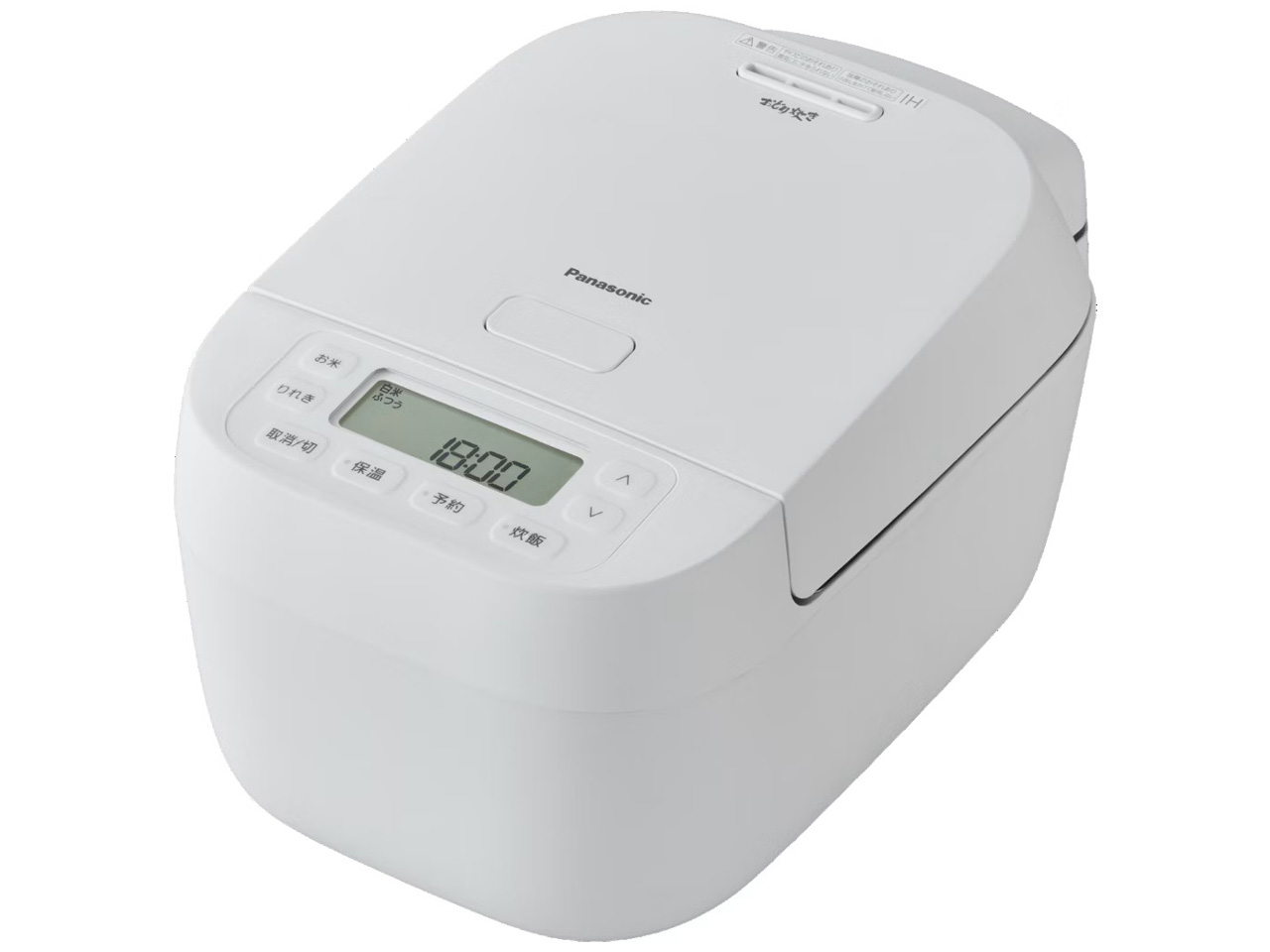 Panasonic パナソニック 変数翦断応力IHジャー炊飯器 おどり炊き SR-N310D-W