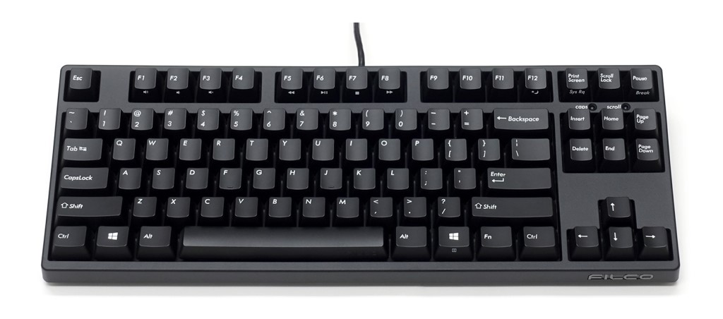 【新品/取寄品】Majestouch 3 テンキーレス PBT2色成形キーキャップ 英語配列 CHERRY MX静音赤軸 FKBN87MPS/EMB3
