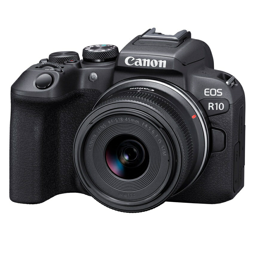 Canon EOS R10 RF-S18-45 IS STM 水晶体一揃いの道具 APS-C大きさ 鏡鑑レスカメラ キヤノン