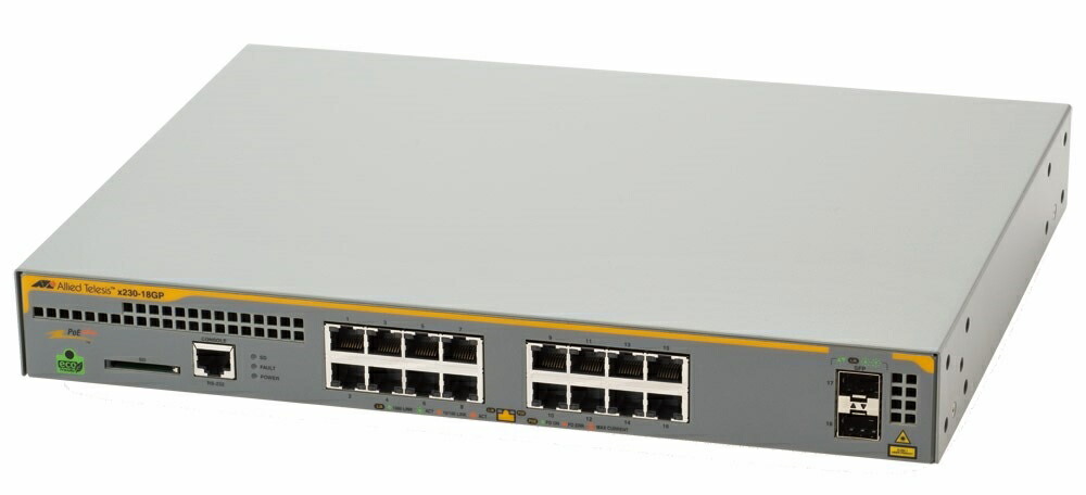 【新品/取寄品/代引不可】AT-x230-18GP-N5観念的[10/100/1000BASE-Tx16(PoE-OUT)、SFP拡張スロットx2(送達標準尺度保護すること5年付)] 1437RN5