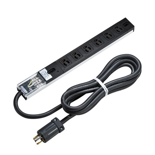 5％OFF 19インチサーバーラック用コンセント 20A 6個口 TAP-SVSL206
