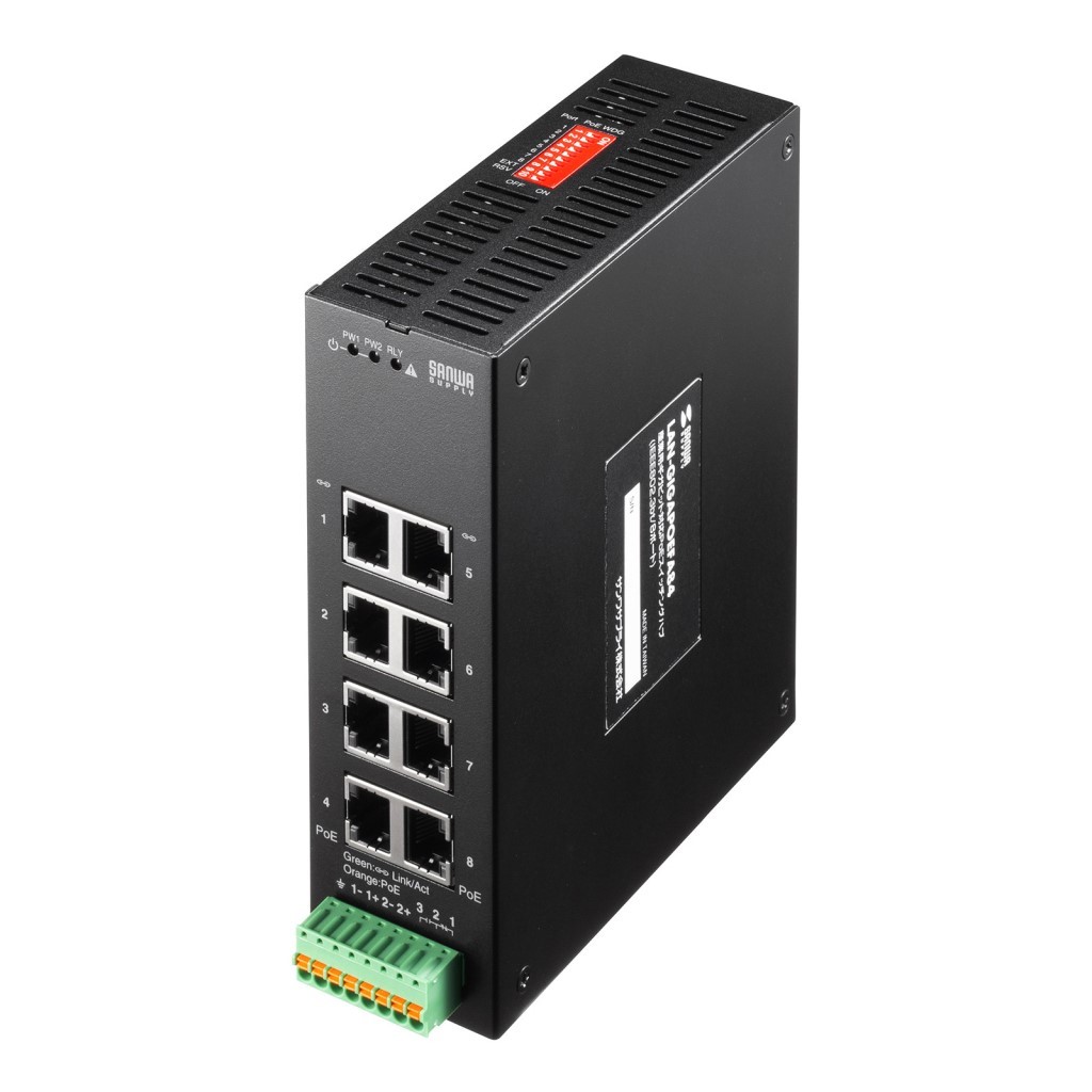 【新品/取寄品/代引不可】製造用ギガビット相応うPoEスイッチングこしき(IEEE802.3bt/8界面) ローカルエリアネットワーク-GIGAPOEFA84