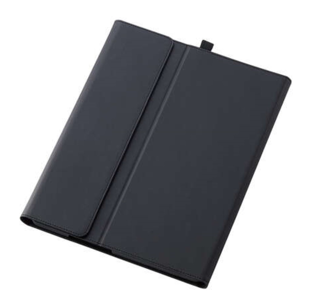 【新品/取寄品/代引不可】Surface Pro9/ソフトレザーケース/無償性一角/タッチペン納める/鍵盤相応う/黒いこと 肺結核-MSP9PLF2BK