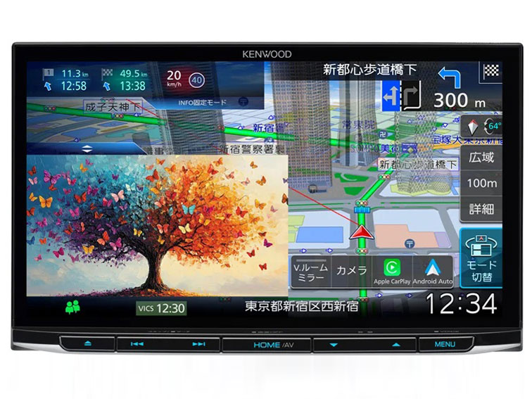 KENWOOD 8V型 AVナビゲーションシステム MDV-M812L Apple CarPlay Android Auto ケンウッド｜ Ｏutlet Ｐlaza