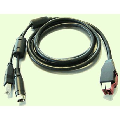 【新品/取寄品/代引不可】HP PUSB Y Cable (HP Serial/USB レシートプリンター用) BM477AA
