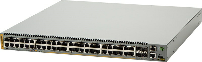 【新品/取寄品/代引不可】AT-x930-52GTX-N7アカデミック[10/100/1000BASE-Tx48、SFP/SFP+スロットx4(デリバリースタンダード保守7年付)] 1619RN7