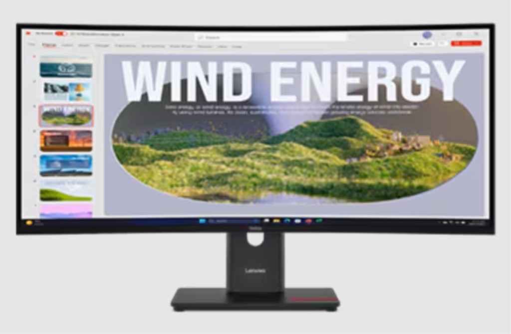 【新品/取寄品/代引不可】ThinkVision T34WD-40 64AEGAR1JP