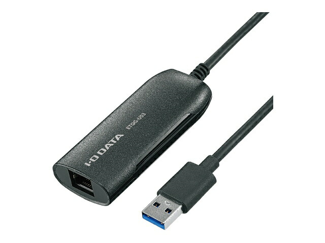 【新品/取寄品/代引不可】USB 3.2 Gen1(USB 3.0)接続 2.5GbE LANアダプター ETQG-US3
