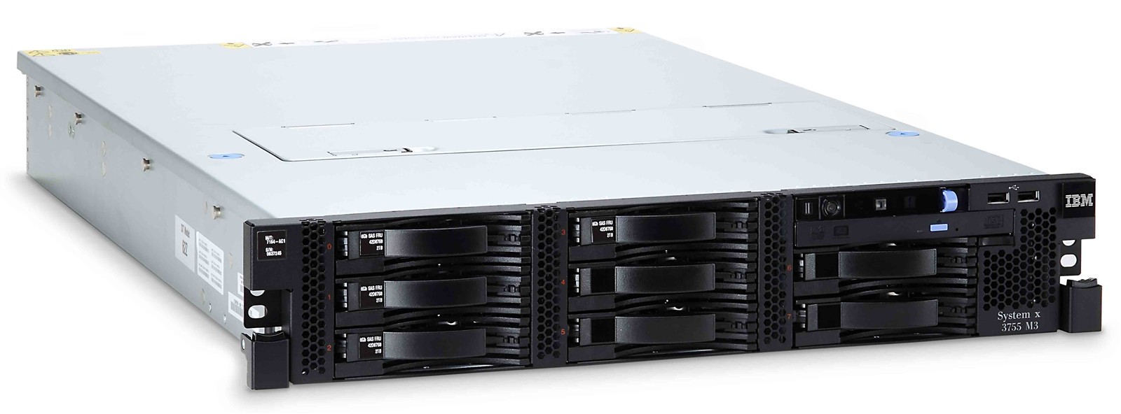 【新品/取寄品/代引不可】System x3755 M3 7164PBN