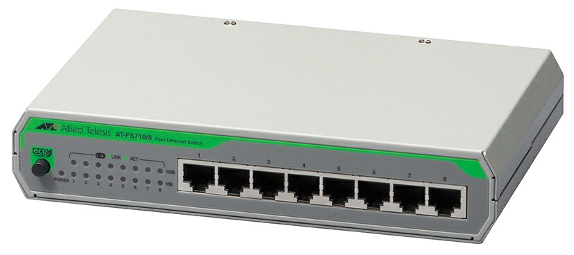【新品/取寄品/代引不可】AT-FS710/8-N7観念的[10/100BASE-TXx8(持参判定基準保護すること7年付)] 3716RN7