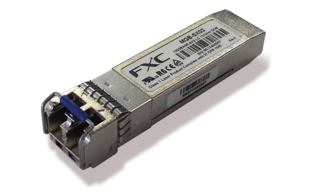 【新品/取寄品/代引不可】1000BASE-SX2  1310nmTx MMF LC SFP モデュール + 同生産品SB5バンドル MGB-SX02-ASB5