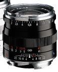【新品/取寄品/代引不可】Carl Zeiss Planar Tx2/50 ZM Black (明るさ2.0) ZEISSPR50MMS2BK